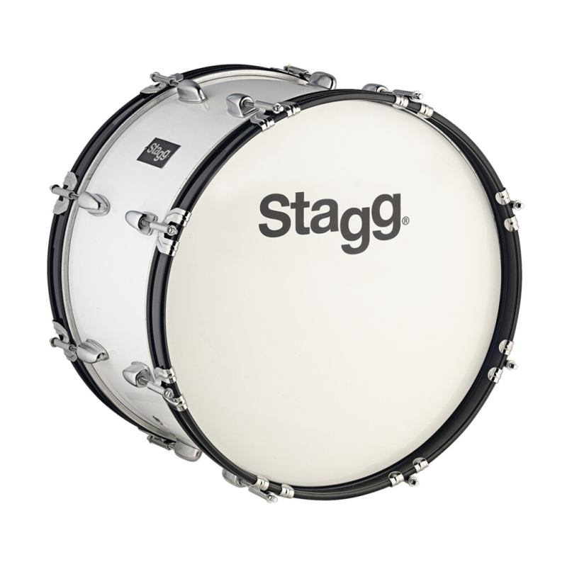 Stagg 26" x 12" marching bass drum with strap & beater